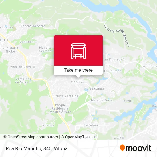 Rua Rio Marinho, 840 map