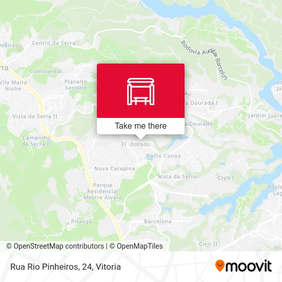 Rua Rio Pinheiros, 24 map