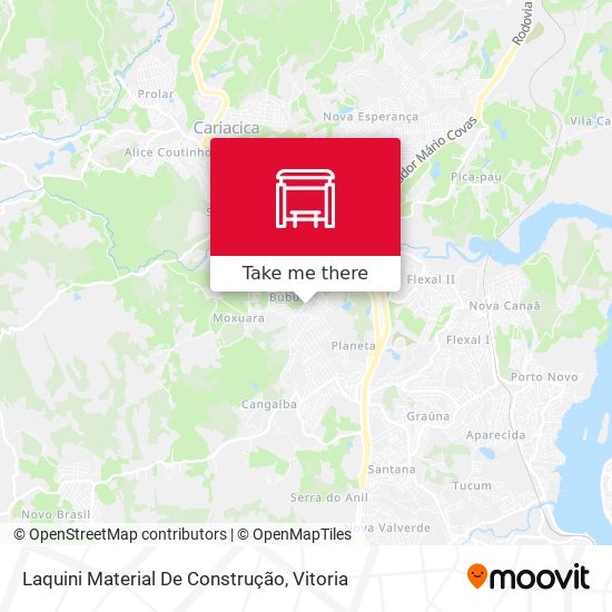 Laquini Material De Construção map