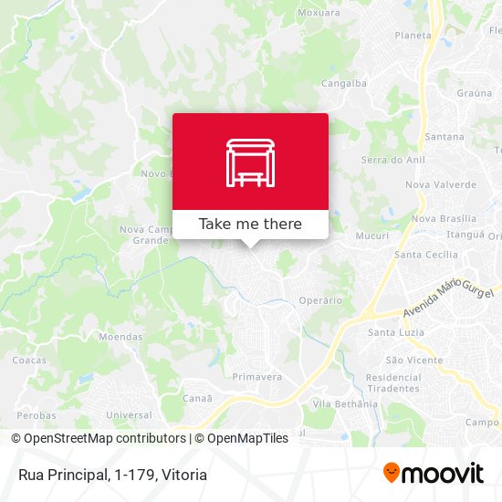 Rua Principal, 1-179 map