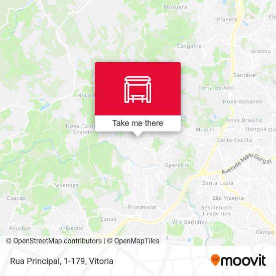 Rua Principal, 1-179 map