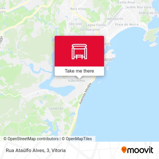 Rua Ataúlfo Alves, 3 map