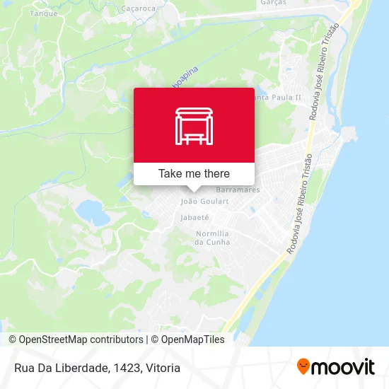 Rua Da Liberdade, 1423 map