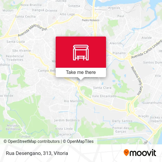 Rua Desengano, 313 map