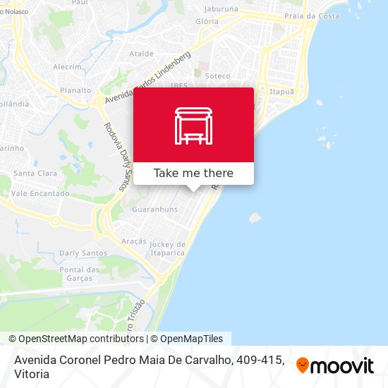 Mapa Avenida Coronel Pedro Maia De Carvalho, 409-415