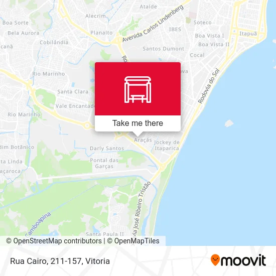 Rua Cairo, 211-157 map