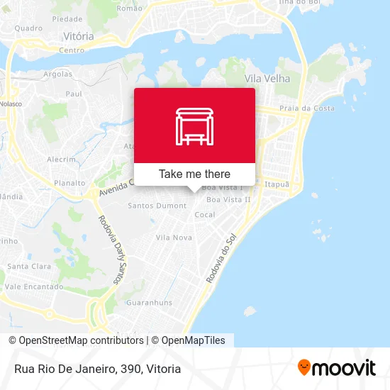 Rua Rio De Janeiro, 390 map