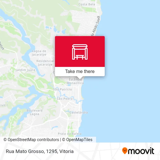 Rua Mato Grosso, 1295 map