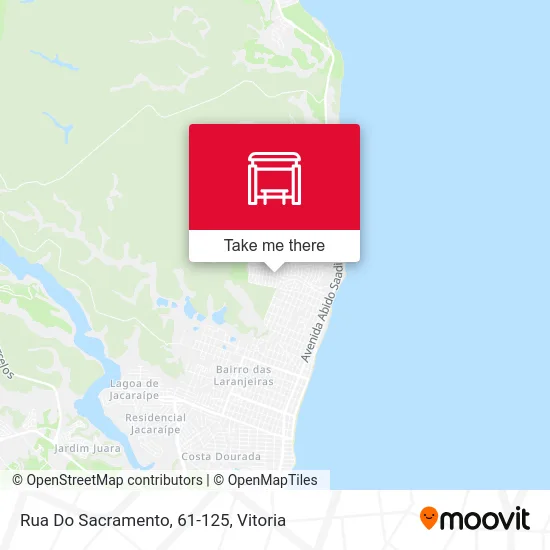 Rua Do Sacramento, 61-125 map