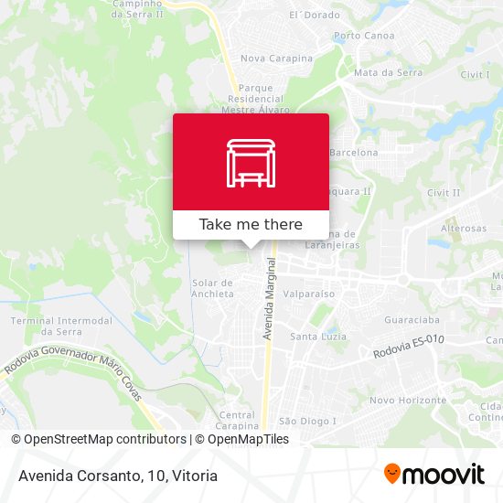 Avenida Corsanto, 10 map
