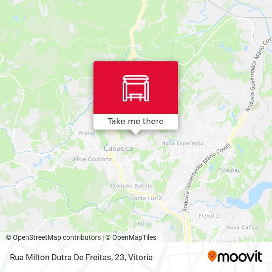 Rua Milton Dutra De Freitas, 23 map