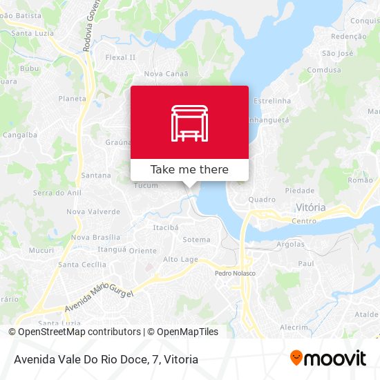 Avenida Vale Do Rio Doce, 7 map