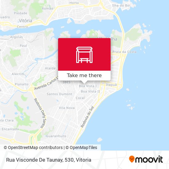 Rua Visconde De Taunay, 530 map
