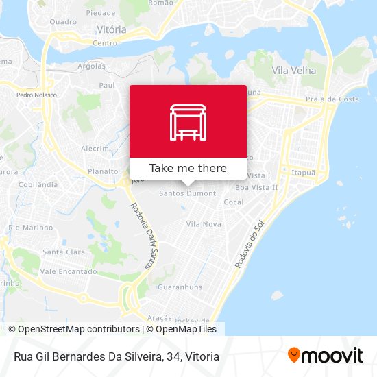 Mapa Rua Gil Bernardes Da Silveira, 34