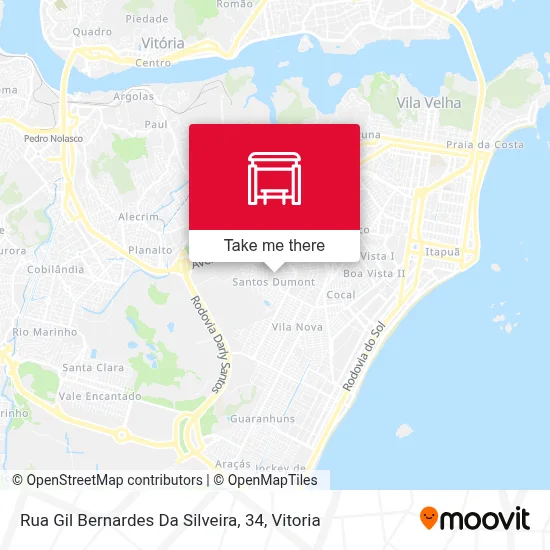 Rua Gil Bernardes Da Silveira, 34 map