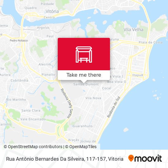 Rua Antônio Bernardes Da Silveira, 117-157 map