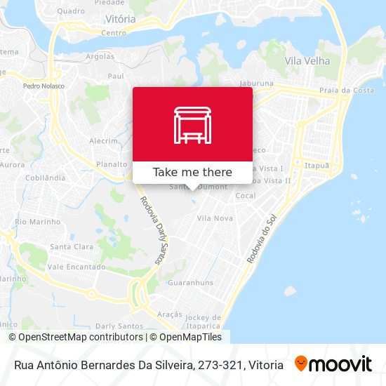 Rua Antônio Bernardes Da Silveira, 273-321 map