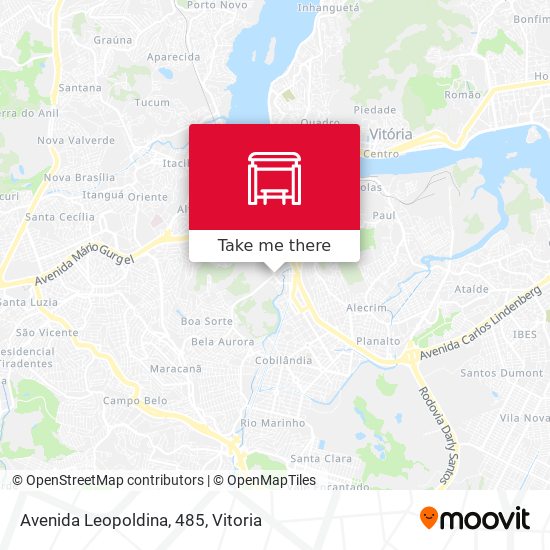 Avenida Leopoldina, 485 map
