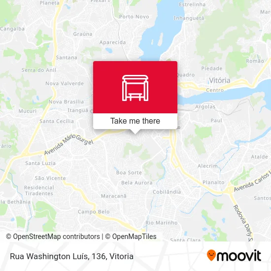 Rua Washington Luís, 136 map