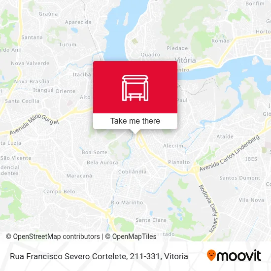 Rua Francisco Severo Cortelete, 211-331 map