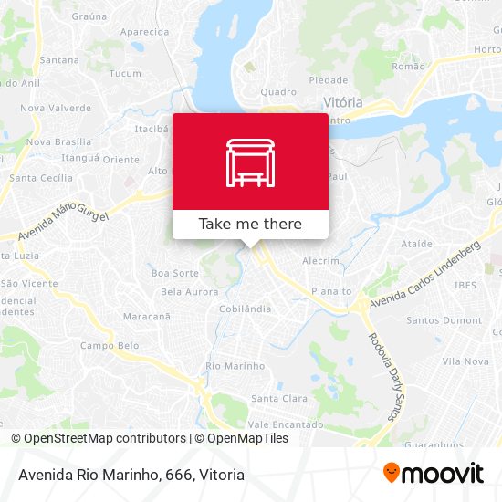 Avenida Rio Marinho, 666 map