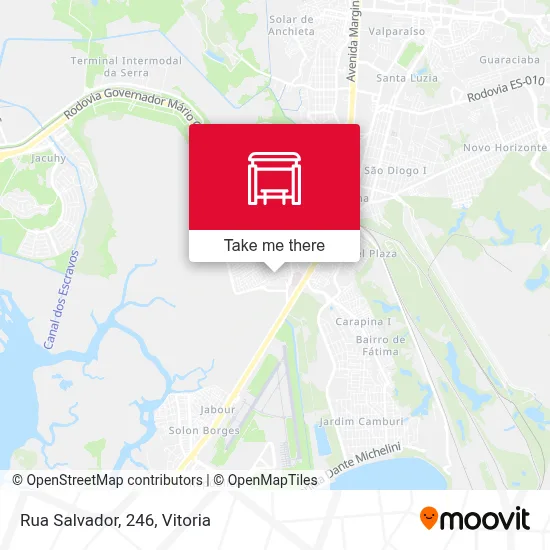 Rua Salvador, 246 map