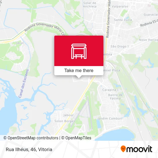 Rua Ilhéus, 46 map