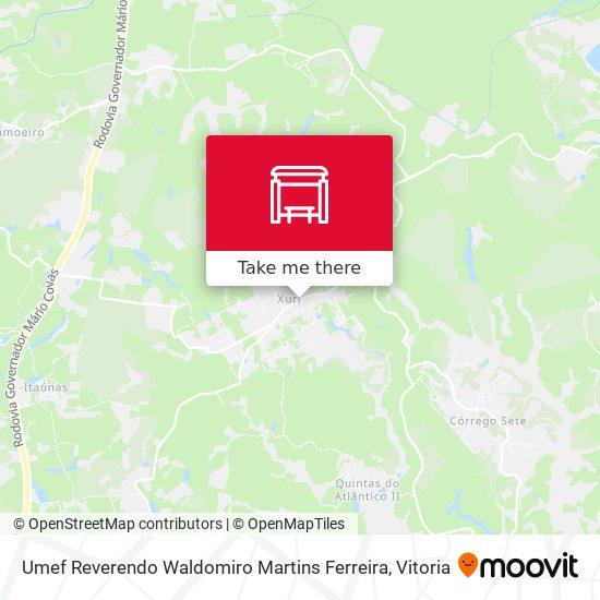 Umef Reverendo Waldomiro Martins Ferreira map