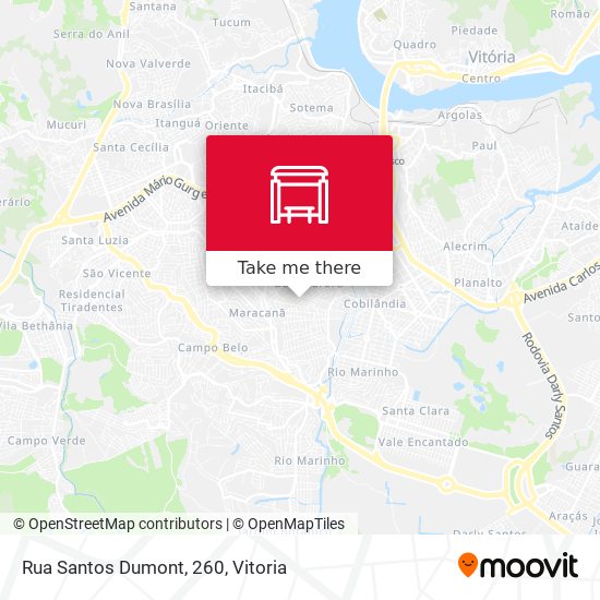 Rua Santos Dumont, 260 map