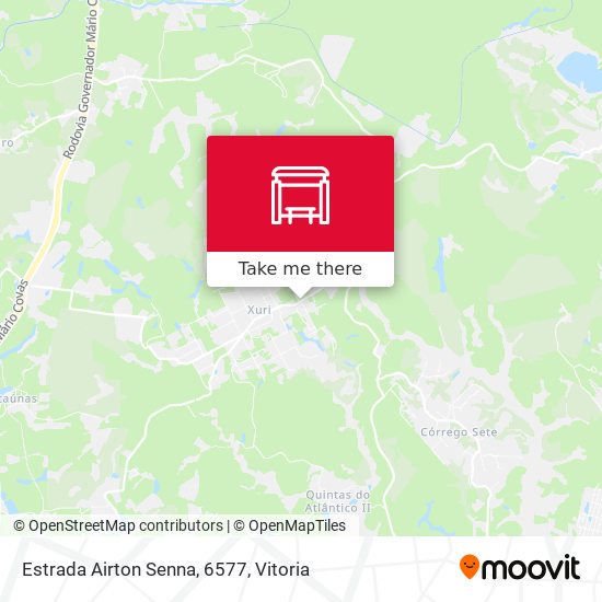 Estrada Airton Senna, 6577 map