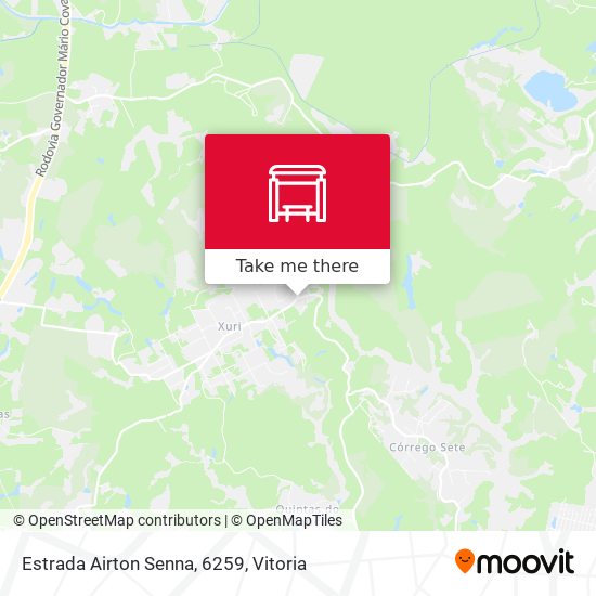 Estrada Airton Senna, 6259 map