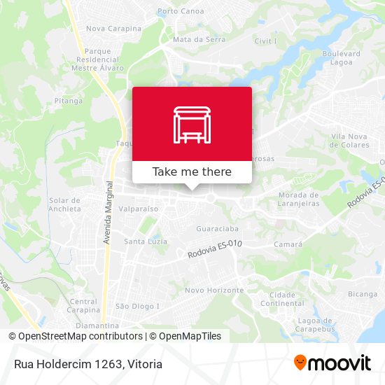 Rua Holdercim 1263 map