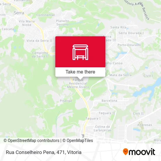 Rua Conselheiro Pena, 471 map