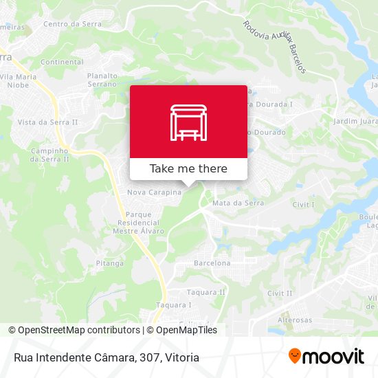 Rua Intendente Câmara, 307 map