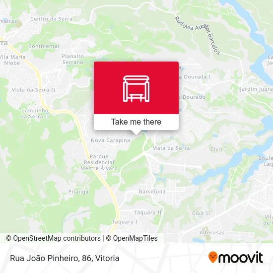 Rua João Pinheiro, 86 map