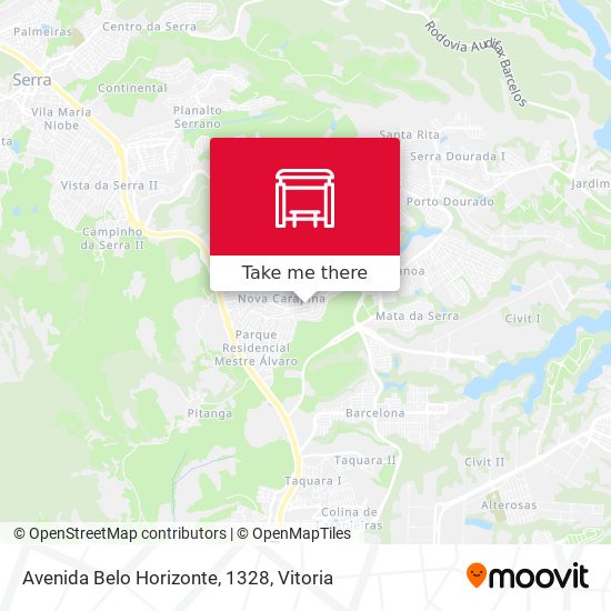 Avenida Belo Horizonte, 1328 map