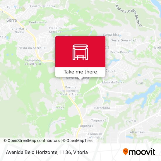 Avenida Belo Horizonte, 1136 map