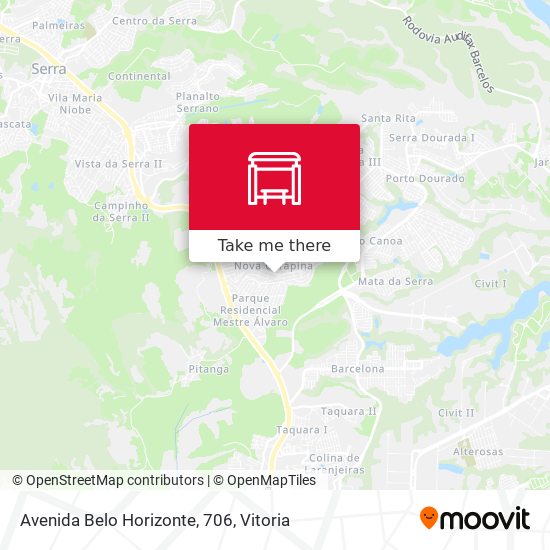 Avenida Belo Horizonte, 706 map