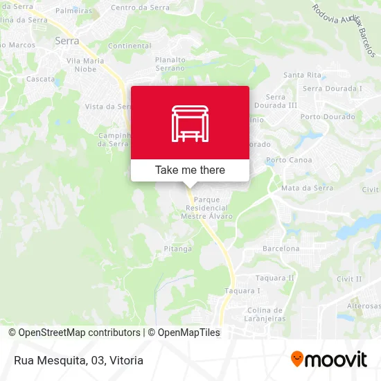 Rua Mesquita, 03 map