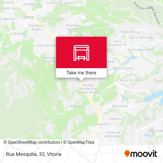 Rua Mesquita, 32 map