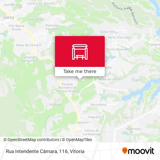 Rua Intendente Câmara, 116 map