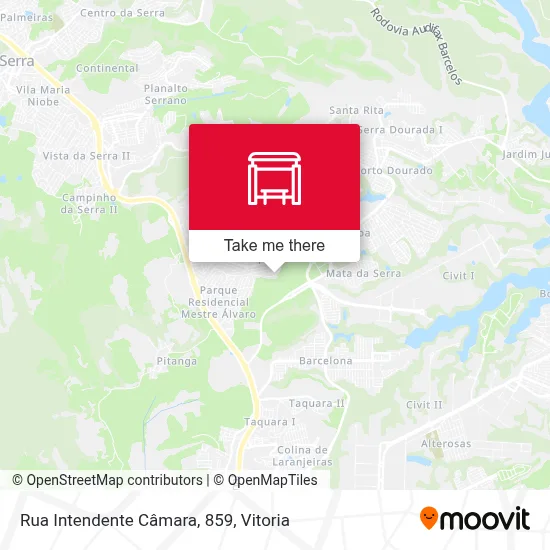 Rua Intendente Câmara, 859 map