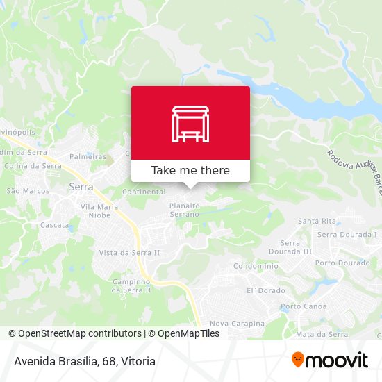 Avenida Brasília, 68 map