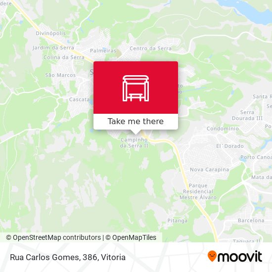 Rua Carlos Gomes, 386 map