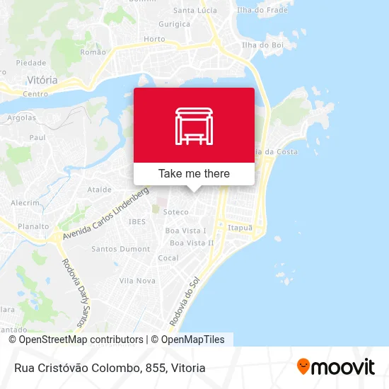 Rua Cristóvão Colombo, 855 map