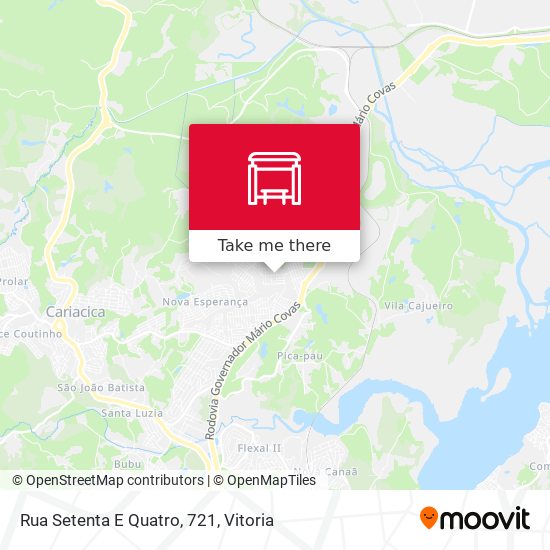 Rua Setenta E Quatro, 721 map