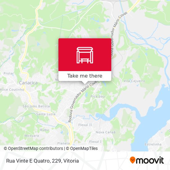 Rua Vinte E Quatro, 229 map