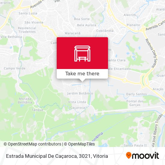 Estrada Municipal De Caçaroca, 3021 map