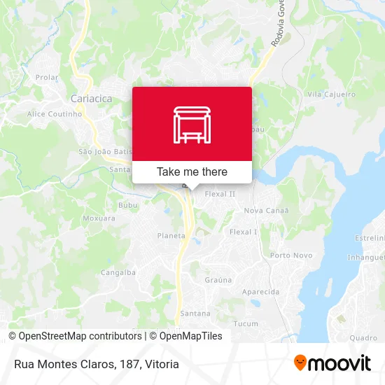 Rua Montes Claros, 187 map