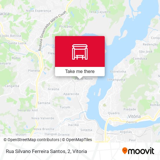 Rua Silvano Ferreira Santos, 2 map